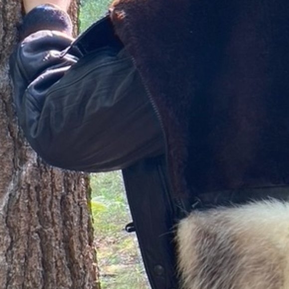 FABULOUS john paul gaultier LEATHER bomber jacket women's  medium - Picture 7 of 16